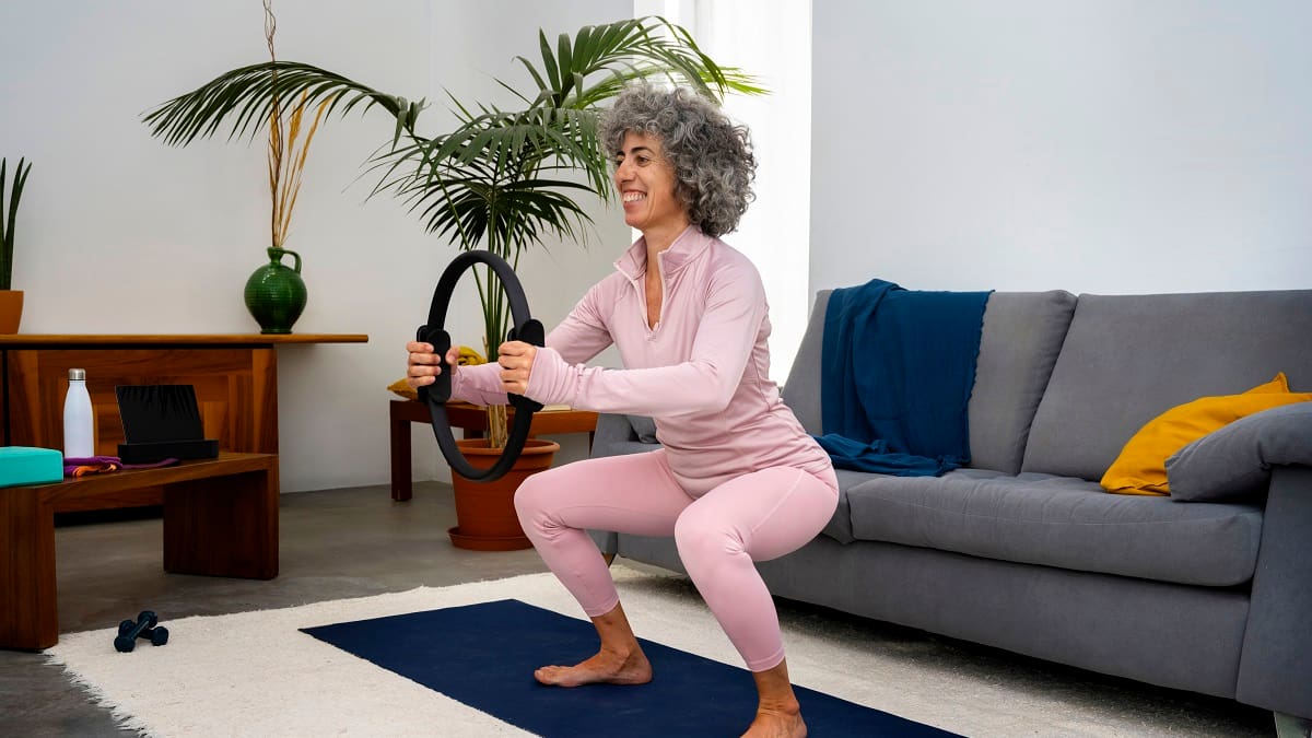 Ideal para personas mayores de 55 años: el ejercicio que podés hacer desde tu casa para fortalecer piernas, glúteos y abdomen