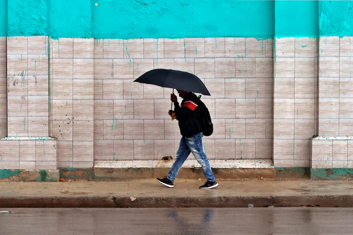 Ola polar en Cuba.