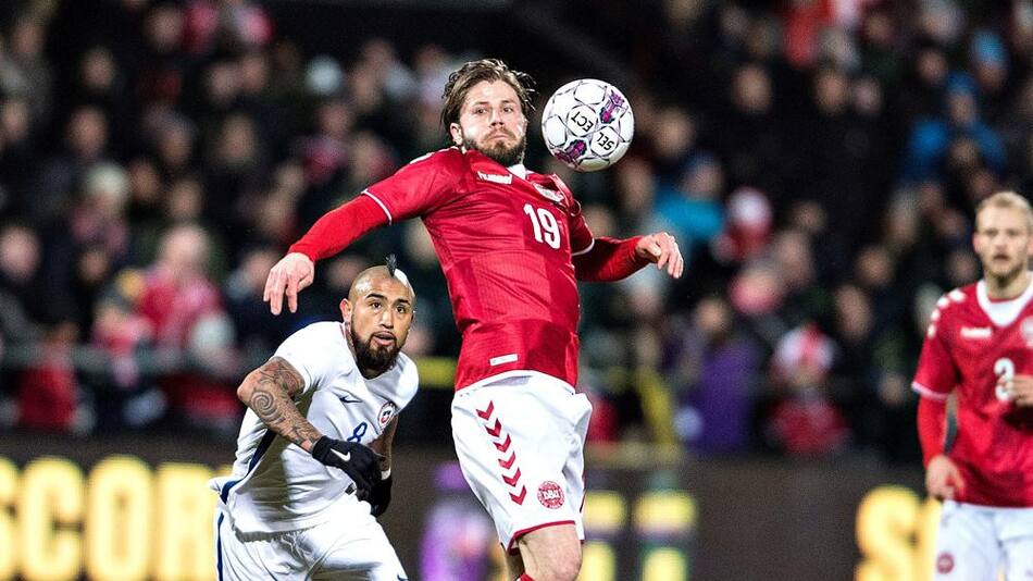 Dinamarca vs. Chile - Amistoso FIFA - Mundial Rusia 2018 (Reuters)