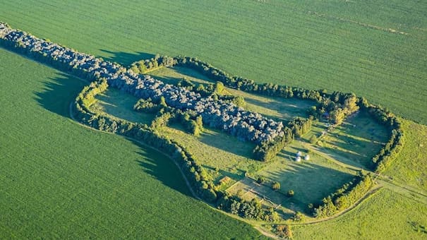 Cómo es el histórico pueblito de Córdoba con una guitarra natural única: se ve desde el espacio y fue fotografiada por la NASA