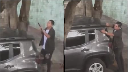 Video impactante: el tenso momento en el que un policía federal le dispara a los vecinos en Villa Crespo