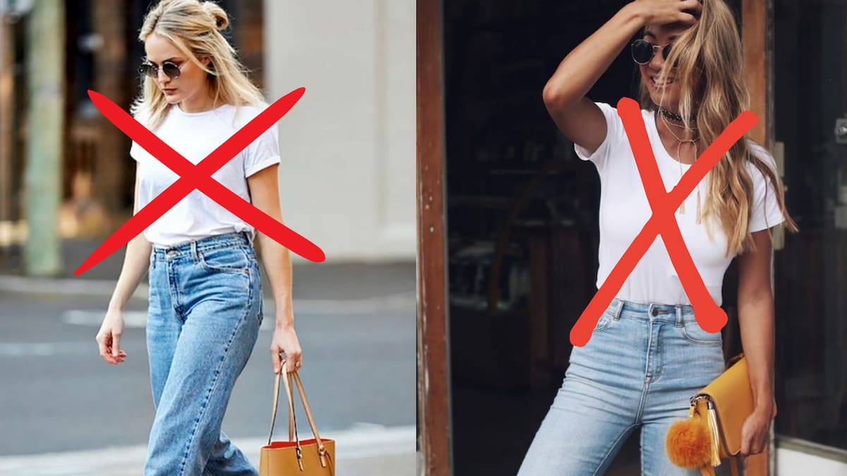 Remera básica blanca no va más