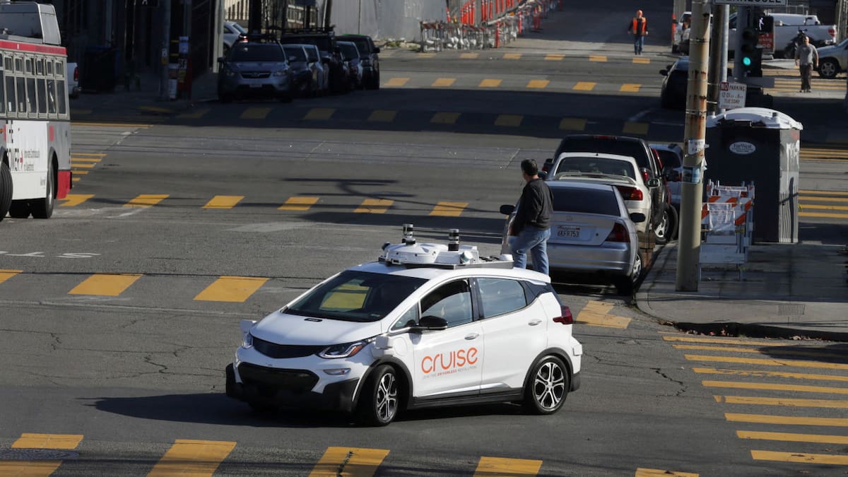Vehículo autónomo en San Francisco. Foto: Reuters.