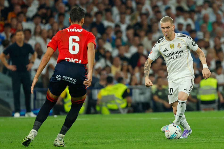 La Liga, Real Madrid vs. Osasuna.