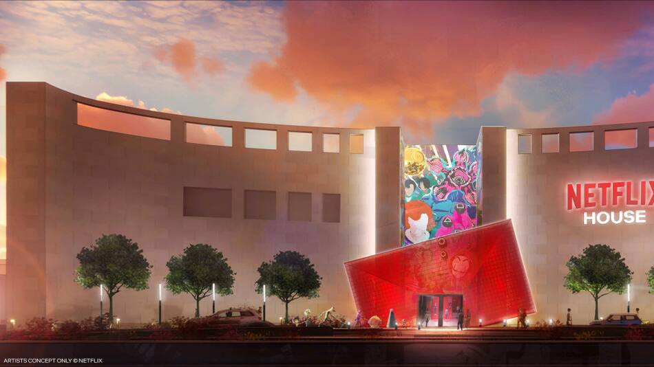 Netflix Houses o Casas Netflix abrirán en 2025. Foto: netflixhouse.com