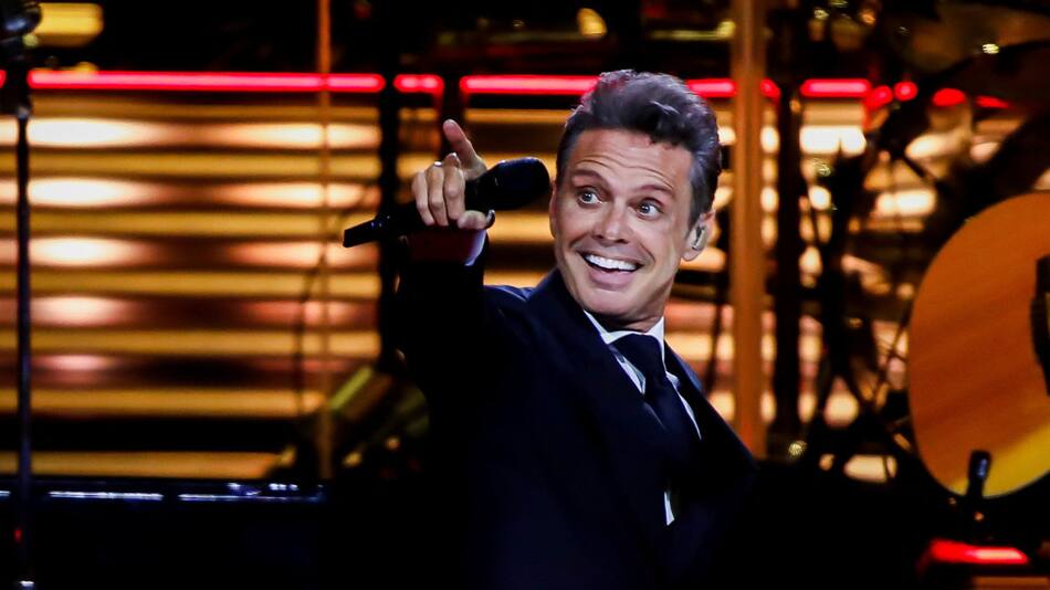 Luis Miguel en Argentina. Foto: Reuters.