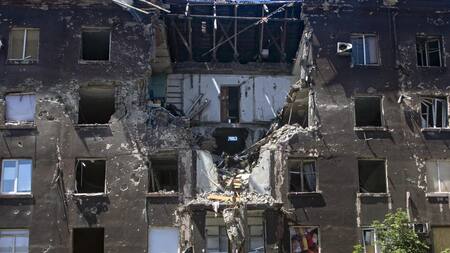 Guerra Rusia y Ucrania, bombardeo, EFE