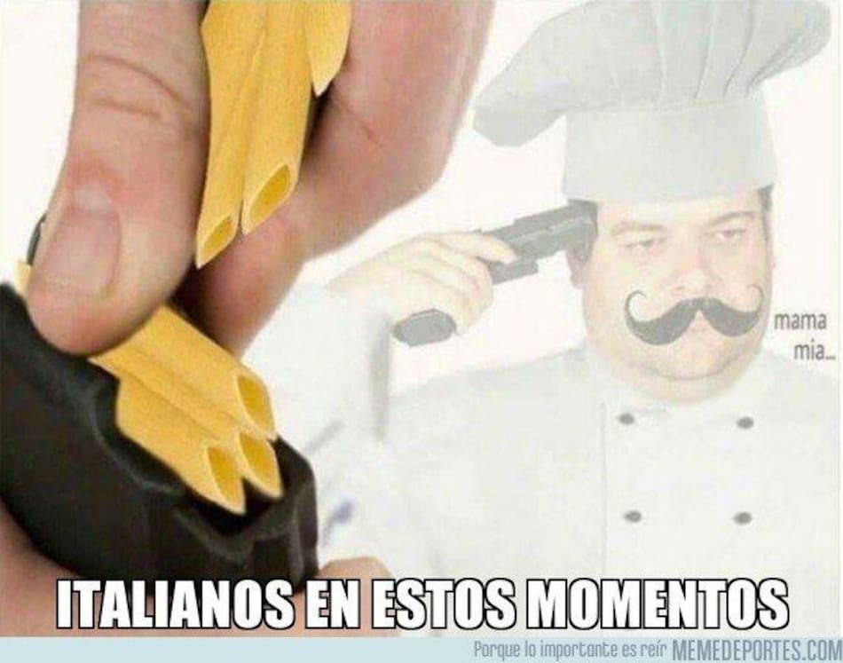 Memes - Italia fuera del Mundial