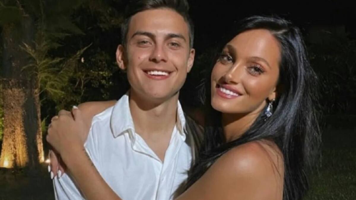 Paulo Dybala y Oriana Sabatini. Foto: NA