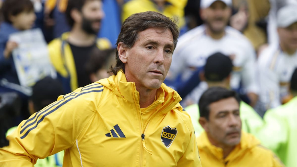 Claudio Úbeda, entrenador de Boca Juniors.
