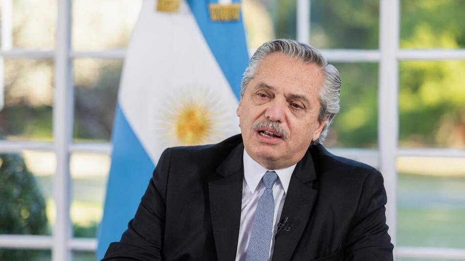 Alberto Fernández, presidente, Agencia NA