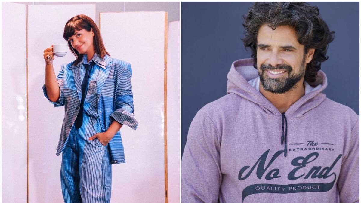 Griselda Siciliani y Luciano Castro. Fotos: Instagram.
