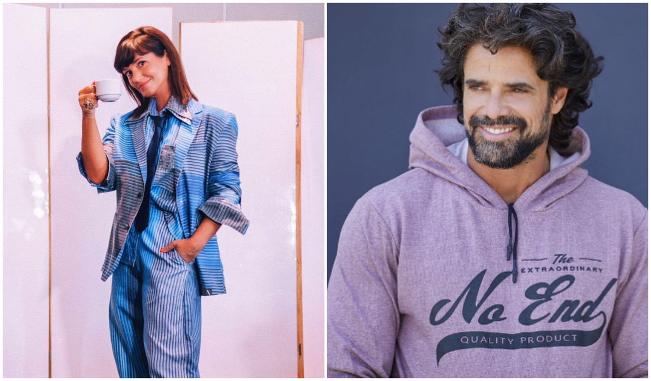 Griselda Siciliani y Luciano Castro. Fotos: Instagram.
