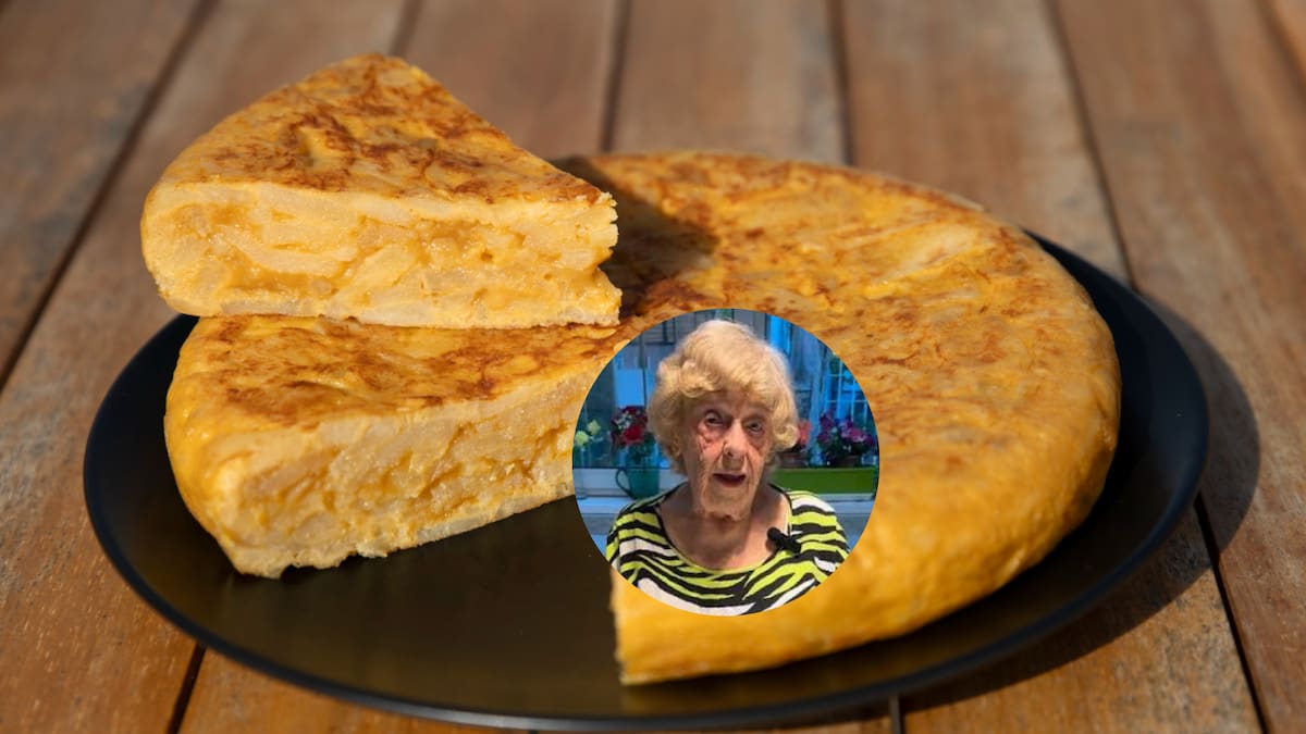 Moni, la abuela cocinera: “Para hacer una tortilla española se necesita una cebolla, 900 gr de papas y 8 huevos”