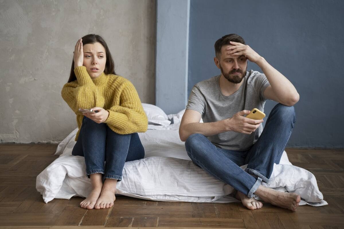 Pareja, pelea. Foto: Freepik.