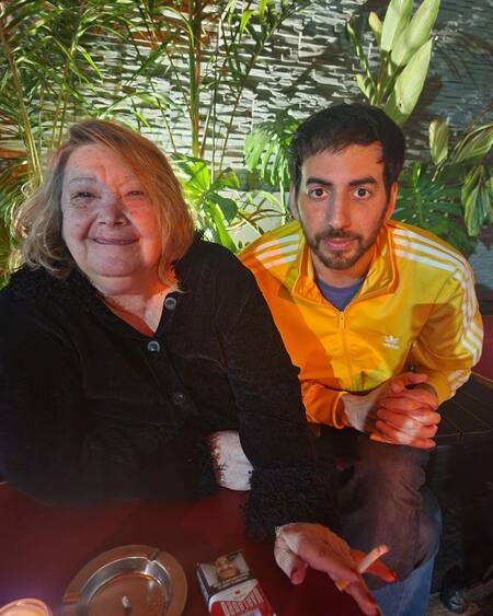 Santiago Korovsky y Nilda Sindaco. Foto: Instagram.