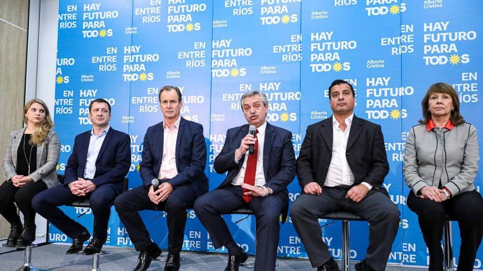 Alberto Fernández en Entre Ríos, Elecciones 2019