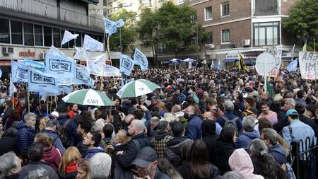 Marcha de apoyo a Cristina Kirchner, Recoleta, NA
