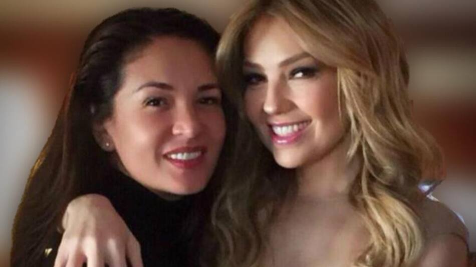 Thalía y Yolanda Andrade