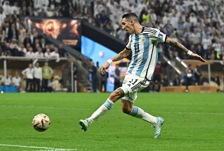 Mundial Qatar 2022, Argentina vs. Francia, Di María, Reuters