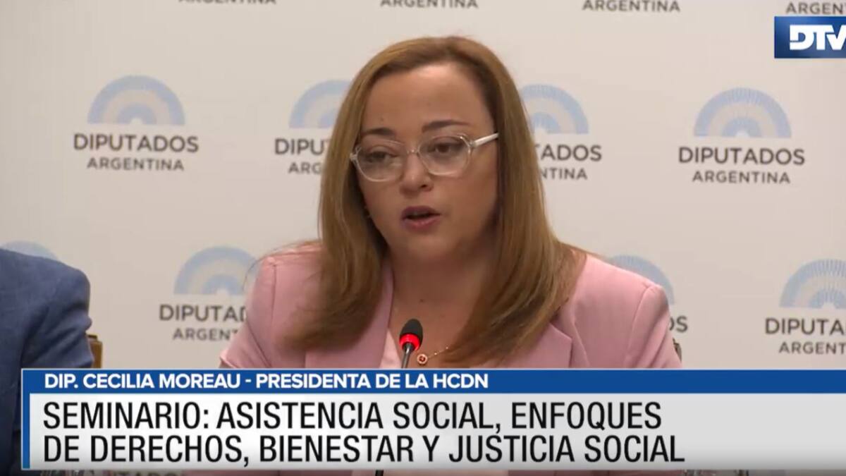 Cecilia Moreau. Foto: Diputados.