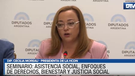 Cecilia Moreau. Foto: Diputados.