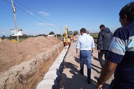 El intendente Andrés Watson monitoreó la intervención urbanística integral planeada para Cariboni.