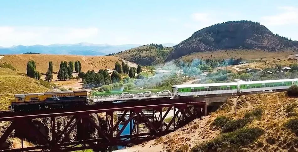 Vuelve el Tren Patagónico. Foto: NA.