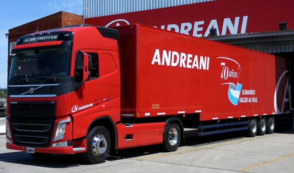 Andreani. Foto X @guarangol
