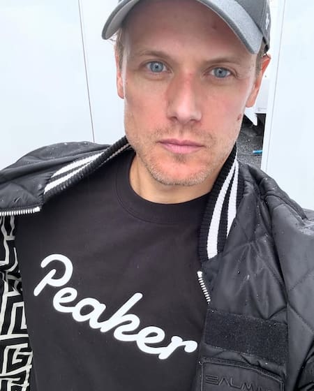 Sam Heughan de Outlander con su organización "My Peak Challenge". Foto: Instagram.