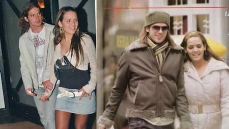 Fernando Gago y Micaela Vázquez