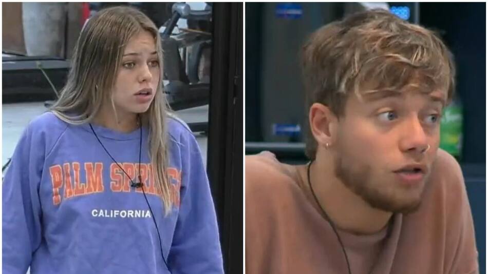 Coti y Nacho de Gran Hermano. Fotos: captura.