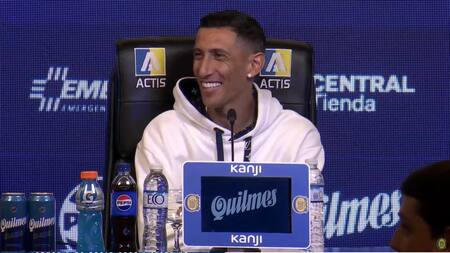 Ángel Di María retornó a Rosario Central.