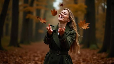 Otoño. Foto: Freepik AI.