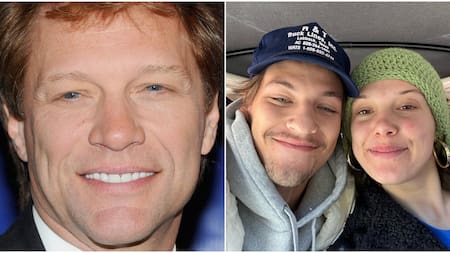 Jon Bon Jovi contó que su hijo Jake se casó con Millie Bobby Brown. Fotos: Instagram.