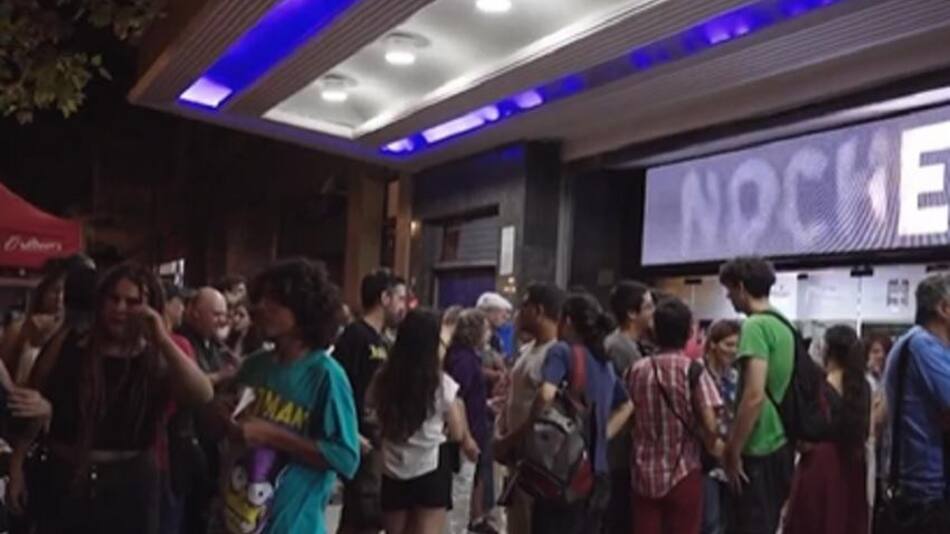 El Polo Audiovisual de Merlo llegó a las pantallas del Cine Gaumont. Foto: captura Instagram