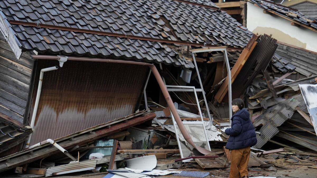 Terremoto en Japón. Foto: Reuters