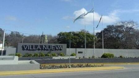 Localidad de Villa Nueva, en Córdoba. Foto: NA.