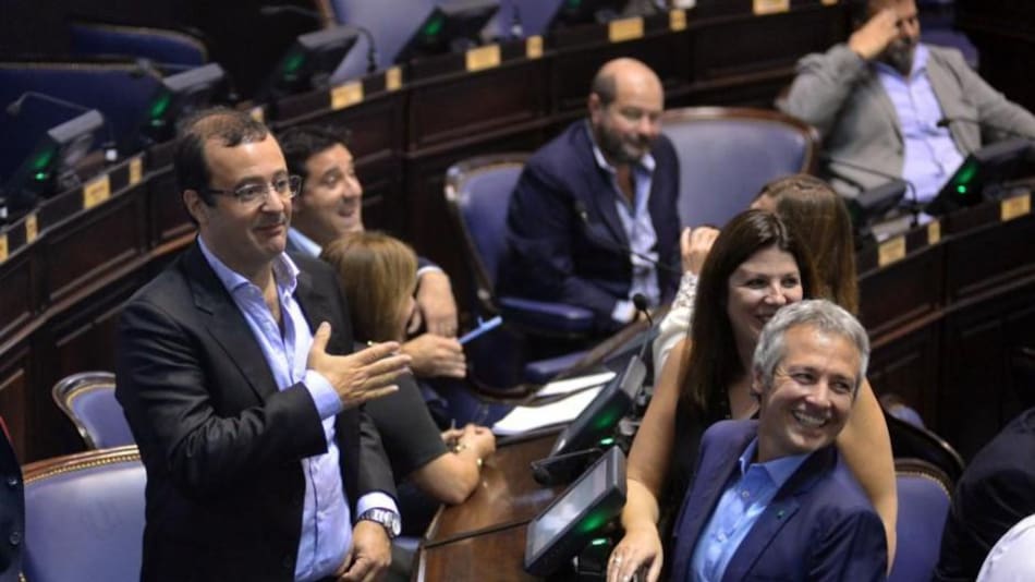Diputados Marcelo Daletto y Guillermo Bardón