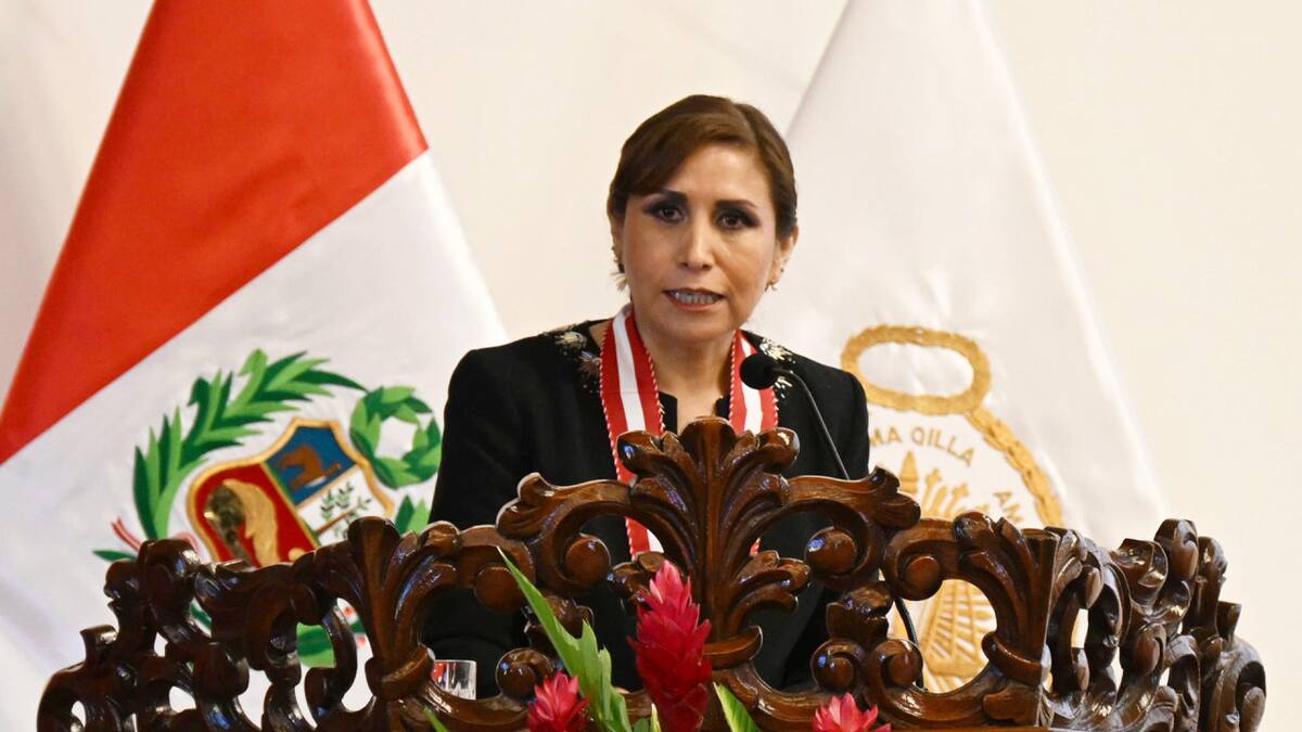 Patricia Benavides, fiscal general de Perú. Foto: EFE