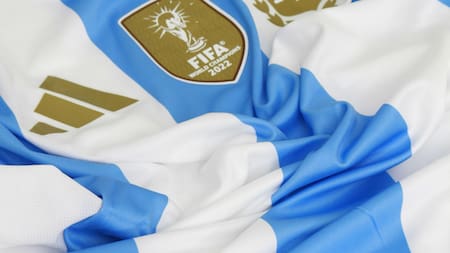 Camiseta de la Selección argentina. Foto: Unsplash.