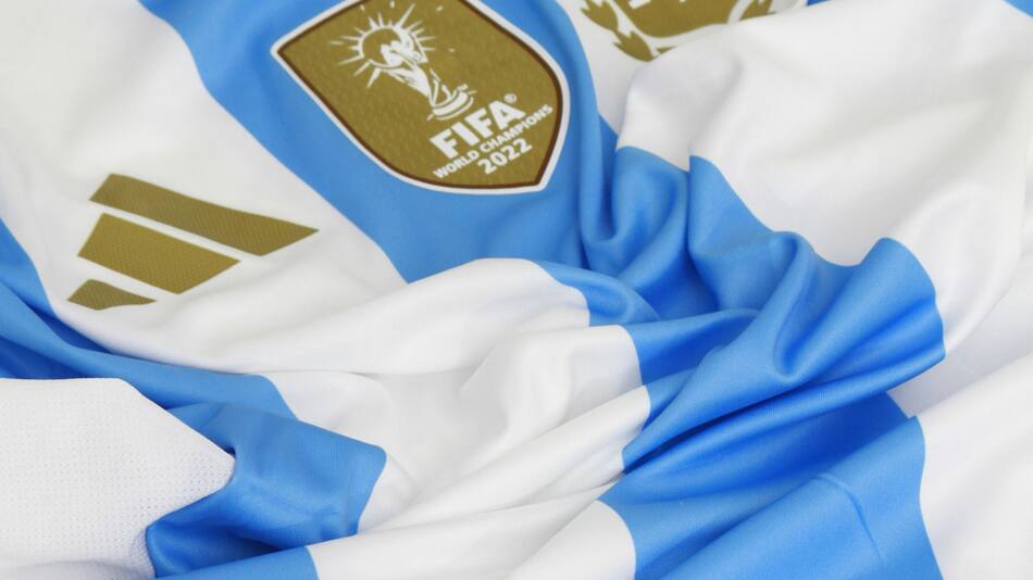 Camiseta de la Selección argentina. Foto: Unsplash.