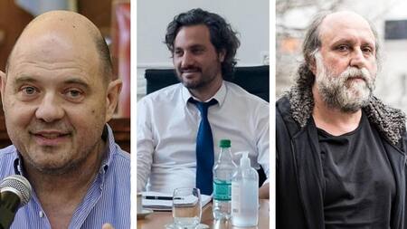 Productores teatrales y musicales con Santiago Cafiero