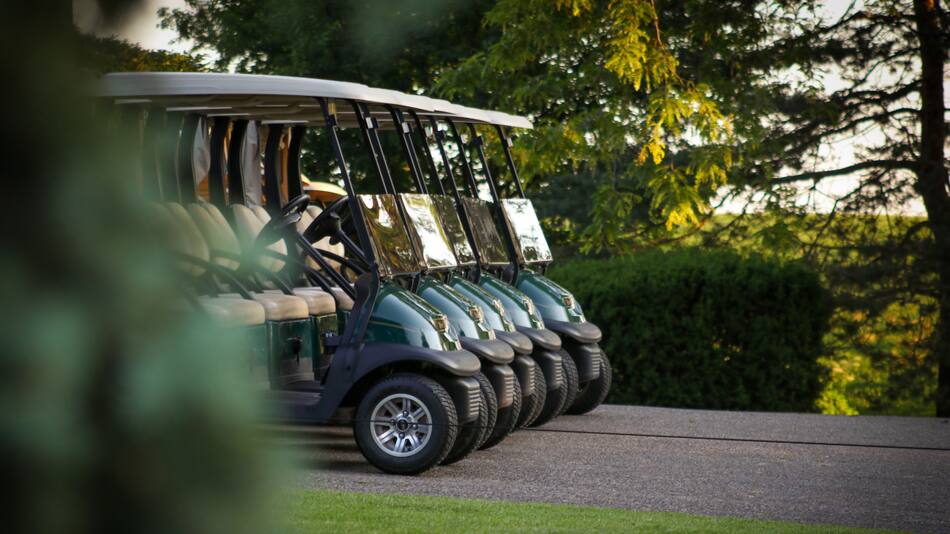 Carrito de golf. Foto: unsplash