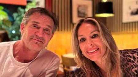 Aníbal Lotocki y su esposa. Foto: NA.