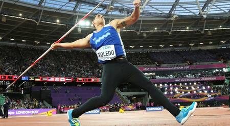 Braian Toledo, atleta fallecido