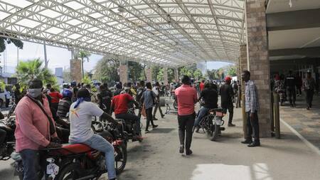 Protestas en Haití. Foto: REUTERS