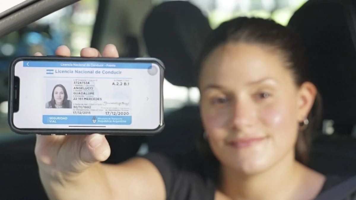 Cómo ver la licencia de conducir digital en la aplicación Mi Argentina