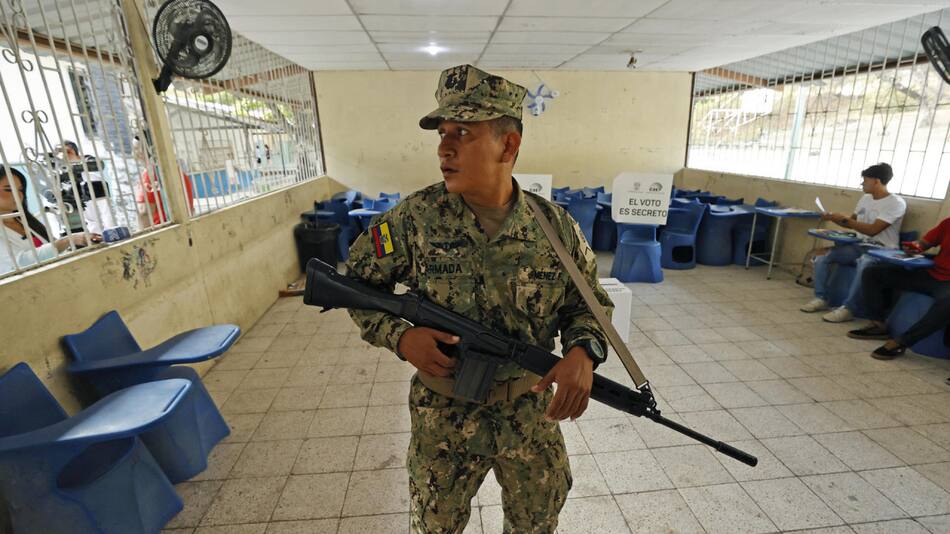 Elecciones en Ecuador. Foto: EFE