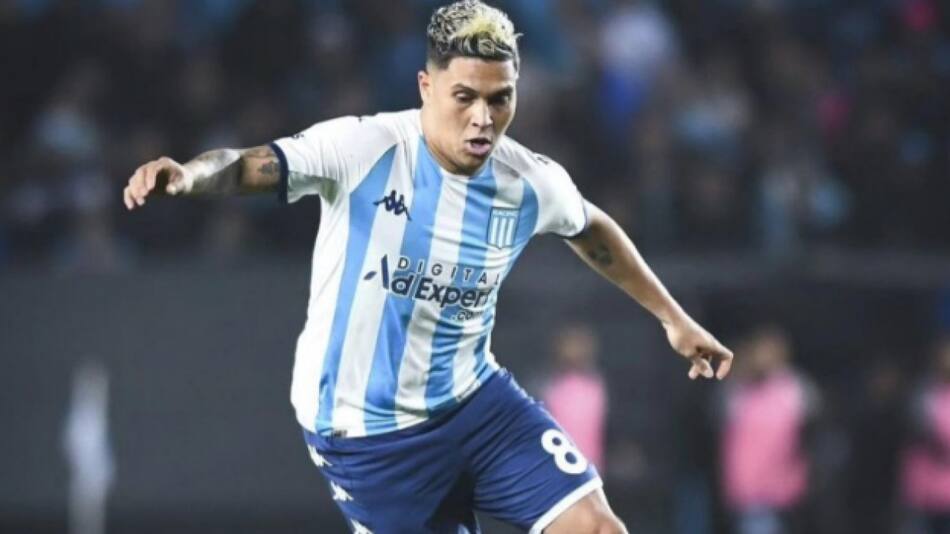 Juan Fernando Quintero, actual jugador de Racing. Foto: NA